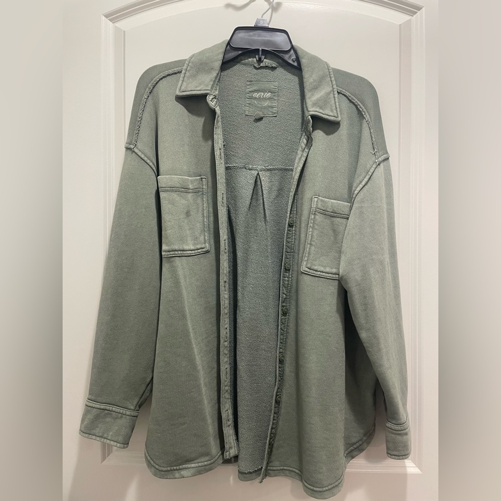 NWOT Aerie LumberJane Fleece Shirt